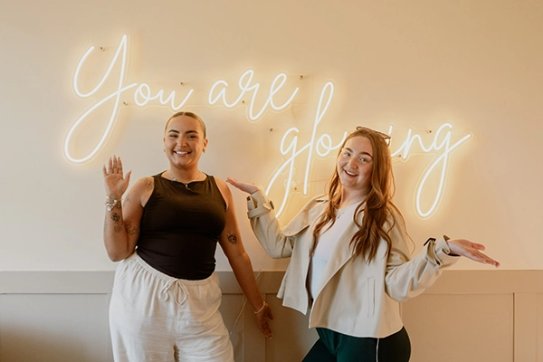Glow Salon Lauren and Ellie
