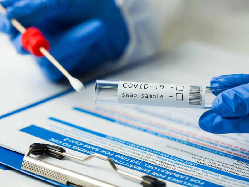 covid test and medical files